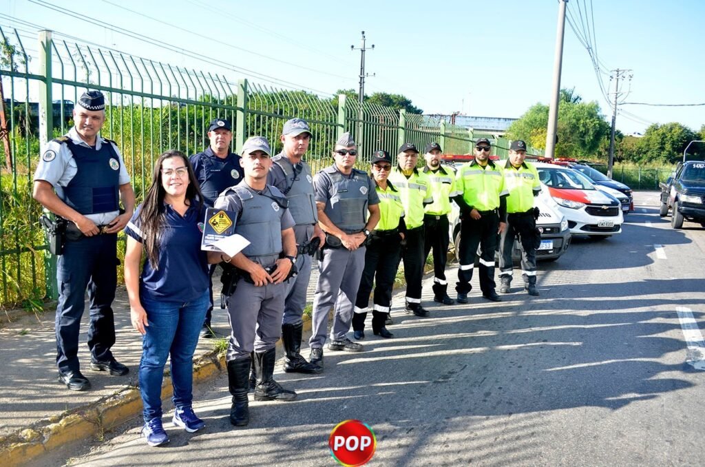 For As De Seguran A Realizam Blitz Educativa Em V Rzea Paulista Pop Tv