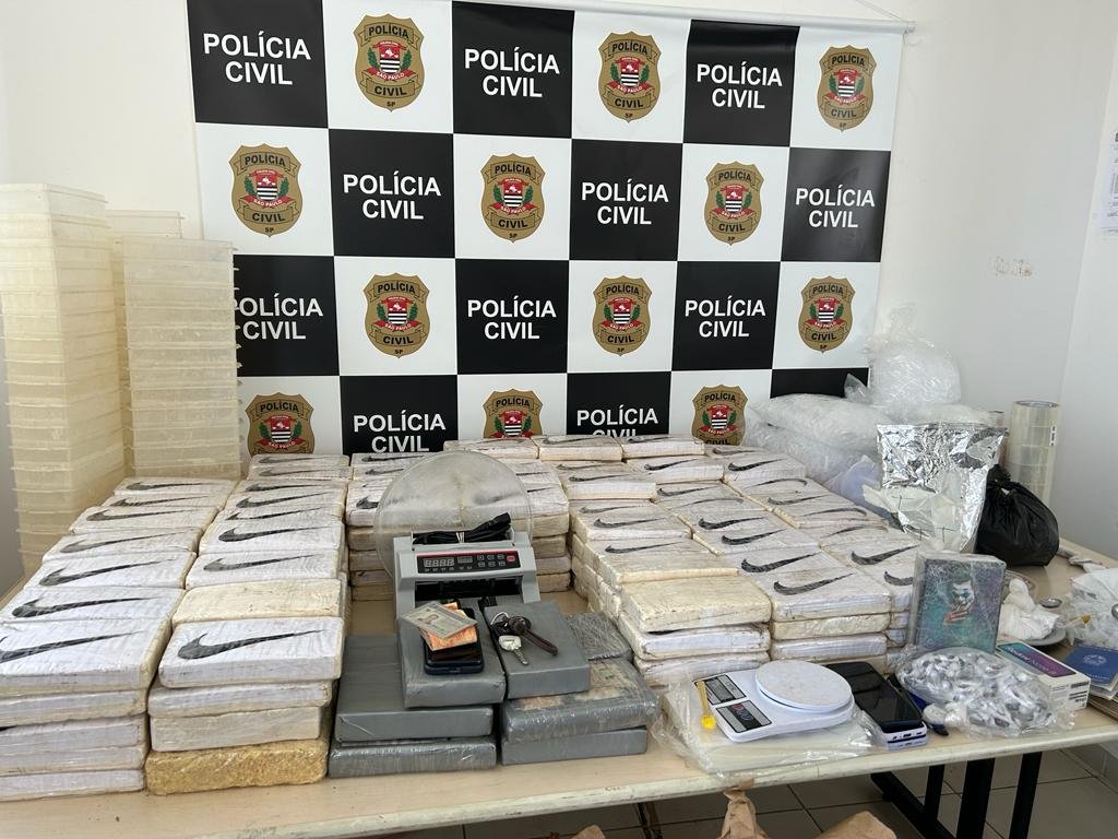 DISE apreende mais de 200 tijolos de cocaína que seriam vendidas na